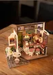 پازل ۳ بعدی خانه مینیاتوری روبوتایم طرح کافه-Rolife DIY Miniature House - Flavory Cafe DG162