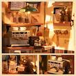 پازل ۳ بعدی خانه مینیاتوری روبوتایم طرح کافه-Rolife DIY Miniature House - Flavory Cafe DG162