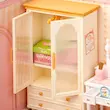 پازل ۳ بعدی خانه مینیاتوری روبوتایم طرح اتاق خواب صورتی-Rolife Lovely Pink Bedroom Super Creator Miniature House DW016