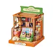  پازل ۳ بعدی کتابفروشی میوز روبوتایم-Rolife DIY Miniature House - The Muse Bookshop DS040