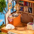  پازل ۳ بعدی کتابفروشی میوز روبوتایم-Rolife DIY Miniature House - The Muse Bookshop DS040