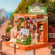  پازل ۳ بعدی کتابفروشی میوز روبوتایم-Rolife DIY Miniature House - The Muse Bookshop DS040