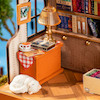  پازل ۳ بعدی کتابفروشی میوز روبوتایم-Rolife DIY Miniature House - The Muse Bookshop DS040