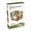 پازل ۳ بعدی خانه مینیاتوری روبوتایم طرح جرعه های شیرین چای-Rolife Sweet Sips Tea DIY Miniature House DW011