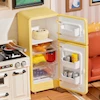 پازل ۳ بعدی خانه مینیاتوری روبوتایم طرح آشپزخانه-Rolife Happy Meals Kitchen DIY Miniature House DW008