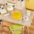 پازل ۳ بعدی خانه مینیاتوری روبوتایم طرح آشپزخانه-Rolife Happy Meals Kitchen DIY Miniature House DW008