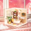 پازل ۳ بعدی خانه مینیاتوری روبوتایم طرح حمام-Rolife Pop Bubble Bathroom DIY Miniature House DW014B