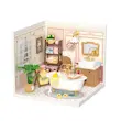 پازل ۳ بعدی خانه مینیاتوری روبوتایم طرح حمام-Rolife Pop Bubble Bathroom DIY Miniature House DW014B