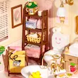 پازل ۳ بعدی خانه مینیاتوری روبوتایم طرح حمام-Rolife Pop Bubble Bathroom DIY Miniature House DW014B