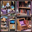 بوک نوک کتابفروشی جادویی آسترولوژی-DIY Book Nook Kit | The Astrology Bookshop