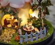 کیت گوی شیشه ای مینیاتوری انیمه توتورو- Totoro's Forest House DIY Kit