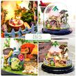 کیت گوی شیشه ای مینیاتوری انیمه توتورو- Totoro's Forest House DIY Kit