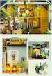 پازل ۳ بعدی کلبه طبیعت-Natural garden store DIY miniature house