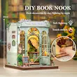 بوک نوک گلفروشی شانزلیزه-DIY Book Nook Kit | Champs-Élysées Florist