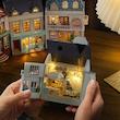 مینی خانه مینیاتوری طرح خانه گرم و دلنشین-Warm House DIY Miniature House Kit
