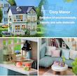 مینی خانه مینیاتوری طرح خانه گرم و دلنشین-Warm House DIY Miniature House Kit