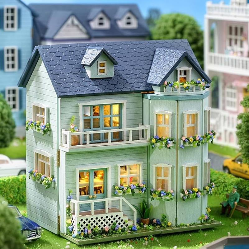 مینی خانه مینیاتوری طرح خانه گرم و دلنشین-Warm House DIY Miniature House Kit