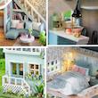 مینی خانه مینیاتوری طرح خانه گرم و دلنشین-Warm House DIY Miniature House Kit