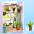 مینی خانه مینیاتوری طرح خانه شاد-Happy House DIY Miniature House Kit | Mini House Series