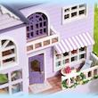 مینی خانه مینیاتوری طرح خانه شاد-Happy House DIY Miniature House Kit | Mini House Series