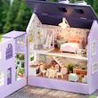 مینی خانه مینیاتوری طرح خانه شاد-Happy House DIY Miniature House Kit | Mini House Series