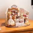 پازل ۳ بعدی خانه مینیاتوری روبوتایم طرح خیاط خانه السا- Rolife Elsa's Tailoring DIY Miniature House DG178