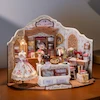 پازل ۳ بعدی خانه مینیاتوری روبوتایم طرح خیاط خانه السا- Rolife Elsa's Tailoring DIY Miniature House DG178