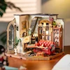 پازل ۳ بعدی خانه مینیاتوری طرح اتاق نشیمن کاترین-Rolife Catherine's Living Room DIY Miniature House DG175