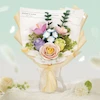 لگو گل طرح دسته گل بهاری روبوتایم-ROKR Spring Time Bouquet DIY 3D Puzzle AF01J