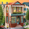 مینی خانه مینیاتوری طرح شیرینی فروشی-Dessert Shop DIY Miniature House Kit | Mini House