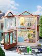مینی خانه مینیاتوری طرح شیرینی فروشی-Dessert Shop DIY Miniature House Kit | Mini House