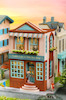 مینی خانه مینیاتوری طرح شیرینی فروشی-Dessert Shop DIY Miniature House Kit | Mini House
