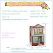 مینی خانه مینیاتوری طرح شیرینی فروشی-Dessert Shop DIY Miniature House Kit | Mini House