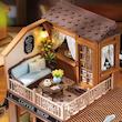 پازل ۳ بعدی طرح کافی شاپ -Coffee Shop DIY Miniature House Kit 
