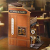 پازل ۳ بعدی طرح کافی شاپ -Coffee Shop DIY Miniature House Kit 