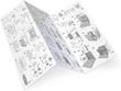 پازل سه بعدی تمام چوبی کتابفروشی-DIY miniature house book store