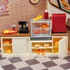 پازل ۳ بعدی رولایف مدل یام یام برگر-Rolife Yum Yum Burgers DIY Miniature House DW010