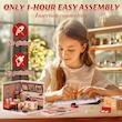 پازل ۳ بعدی رولایف مدل یام یام برگر-Rolife Yum Yum Burgers DIY Miniature House DW010