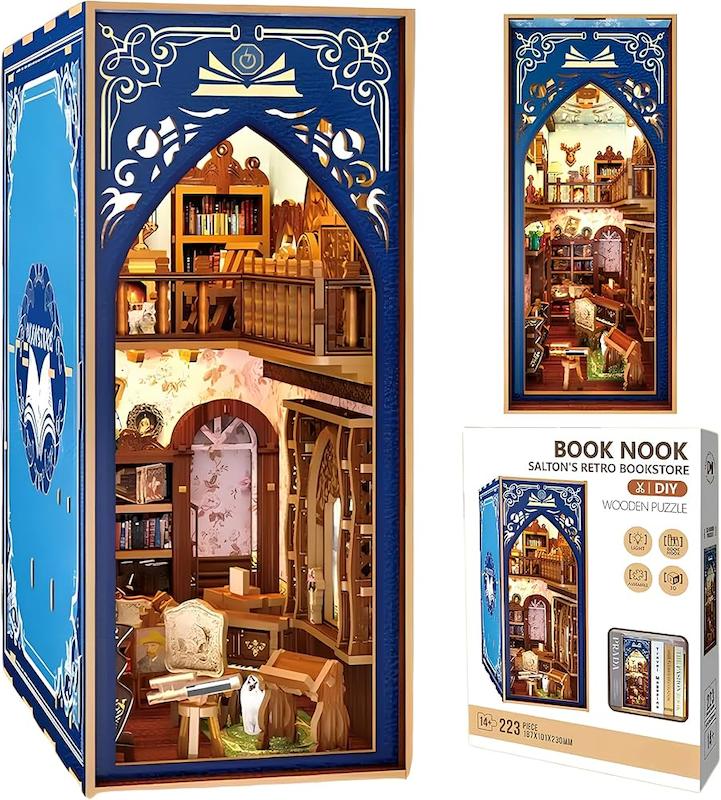 بوک نوک کتابفروشی سالتونز- book nook saltons retro bookstore