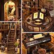 پازل ۳ بعدی تمام چوب کتابخانه رویایی- Dreamy Book Hall