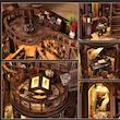پازل ۳ بعدی تمام چوب کتابخانه رویایی- Dreamy Book Hall