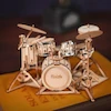پازل چوبی طرح درام - Drum kit rolife