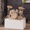 پازل چوبی طرح درام - Drum kit rolife