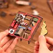 بوک نوک آلیس در سرزمین عجیایب برند روبوتایم-Rolife DIY Book Nook - Fall into Wonder TGB12