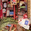 بوک نوک آلیس در سرزمین عجیایب برند روبوتایم-Rolife DIY Book Nook - Fall into Wonder TGB12