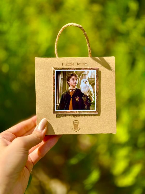 زیرلیوانی پازلی طرح هری پاتر