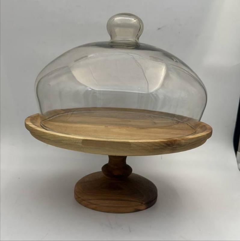 کاپ کیک خوری درب دار چوب