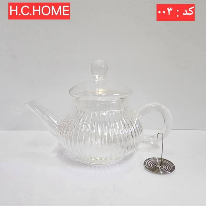 قوری زعفران پیرکس کد 003