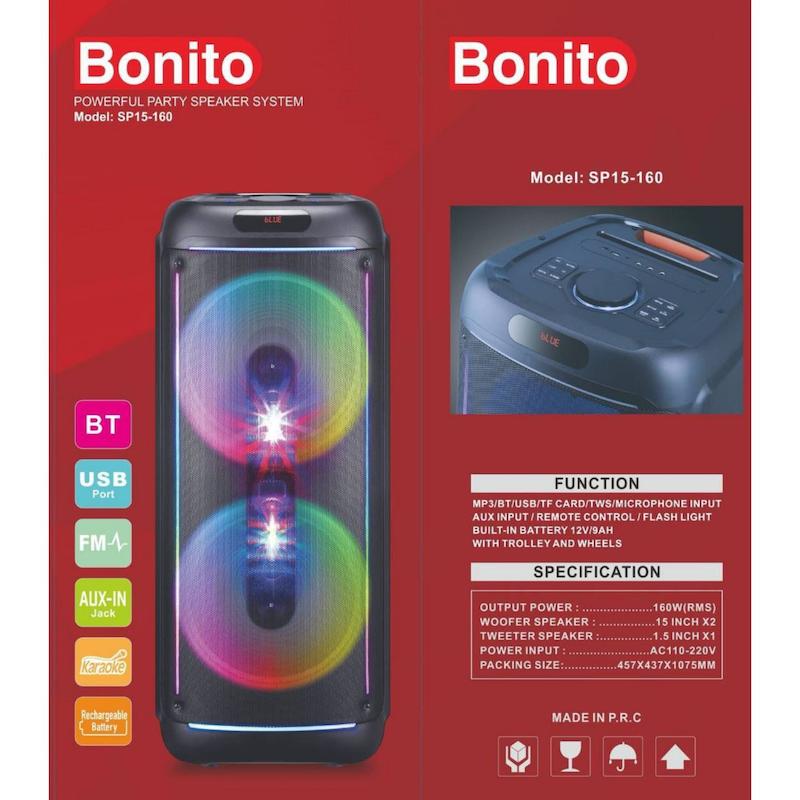 اسپیکر بونیتو BONITO مدل SP15-160