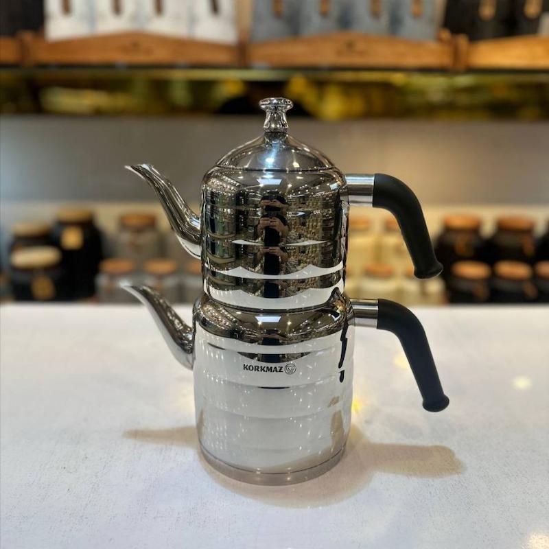 کتری قوری تمام استیل کرکماز کد ۰۳۶ 